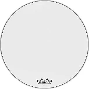 Remo 26" Powermax Ultra White Crimplock Marching Bass Drum
