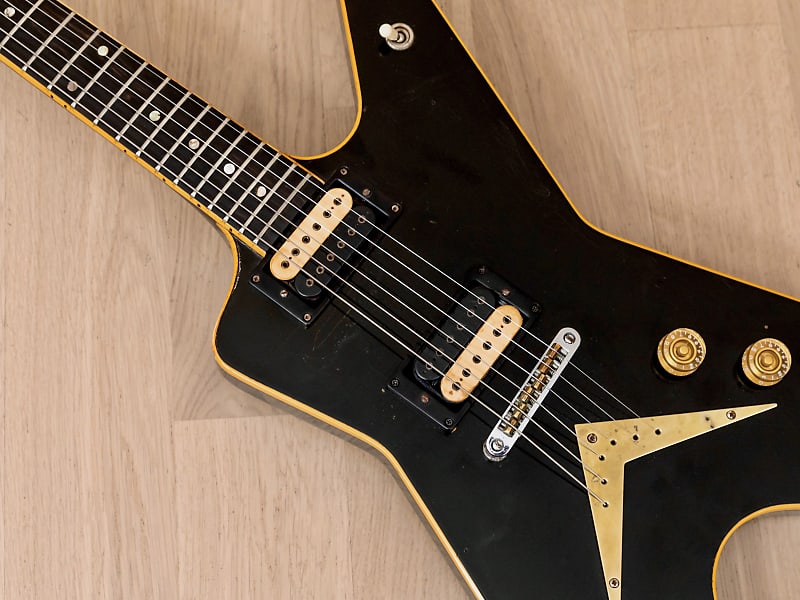 1979 Dean ML Standard Vintage USA-Made Electric Guitar Black