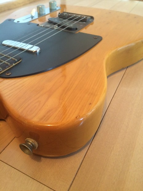 1980 Aria Pro II Backaroo Matsumoku made Telecaster Natural