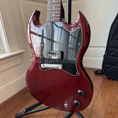 Gibson SG Jr. Junior Guitar with Case 2021 Vintage Cherry