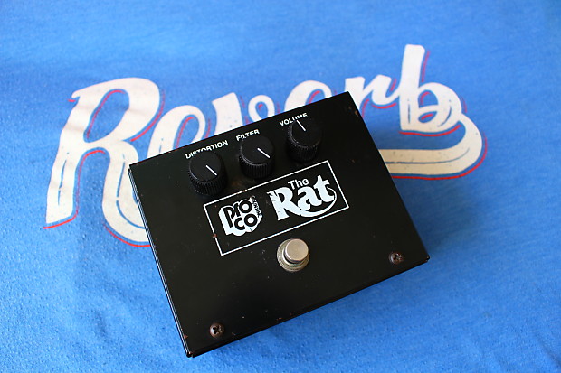 ProCo Rat Big Box Distortion Guitar Pedal 1982