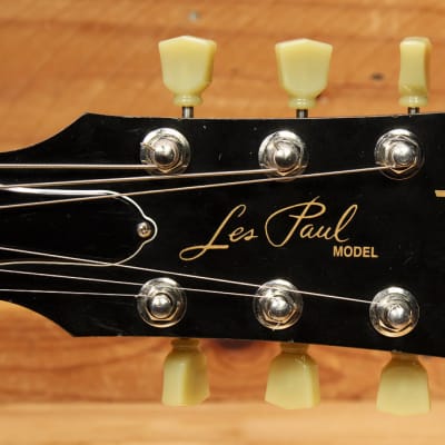 GIBSON 2011 LES PAUL 50s TRIBUTE T Worn Goldtop Relic! + Hard Case 10399 image 11