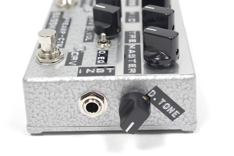 Shin's Music Bass Master Preamp Custom(IN H/L SW+D.EQ SW) 2023 - Silver  Hammer