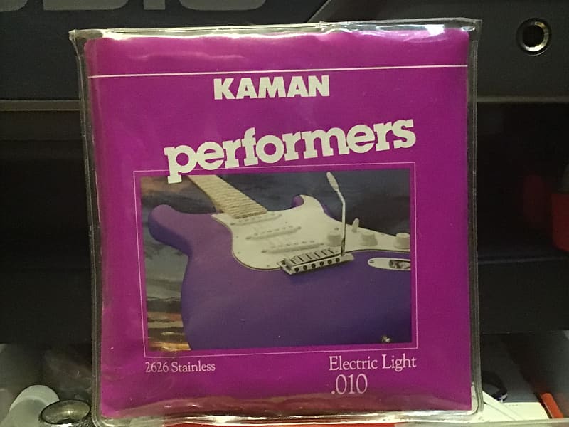 Kaman Performers 1980’s new electric guitar strings Reverb
