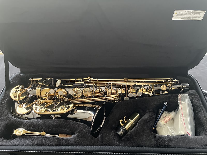 Selmer Sas411b Black Nickel Alto Sax Outfit Useddemo Reverb 0578