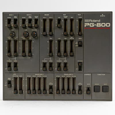 1985 Roland PG-800 Synthesizer Programmer for JX-8P, MKS-70 and JX-10