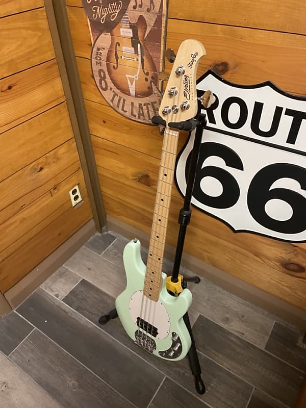 Sterling by MusicMan Stingray RAY4 Electric Bass Mint Green