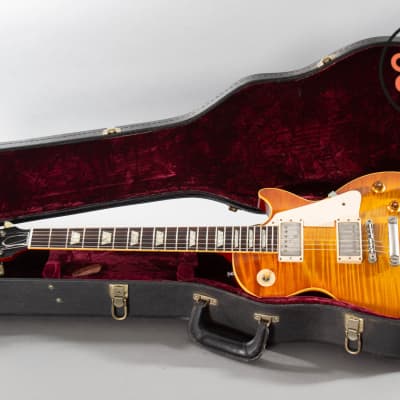 1998 Gibson Custom Shop Historic ‘59 Reissue Les Paul Heritage Cherry Sunburst Flame Top image 1