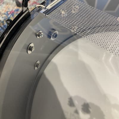 Jeff Ocheltree - 14x5.5" Heavy Metals 22, Limited Edition, Carbon Steel Snare Drum - Black/Black image 10