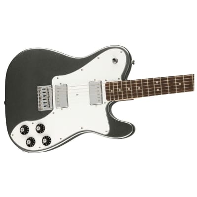 Squier Affinity Series Telecaster Deluxe, Charcoal Frost, Laurel fingerboard image 7