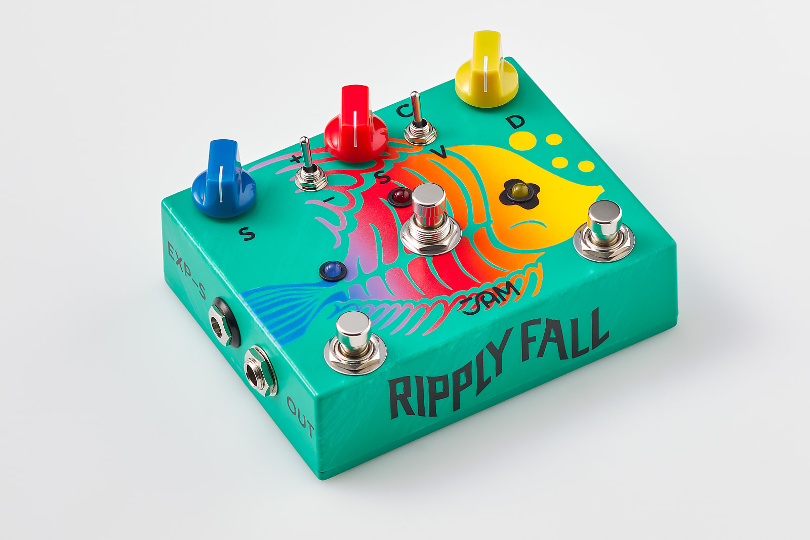 JAM Pedals Ripply Fall Chorus Vibrato Phaser Effects Pedal
