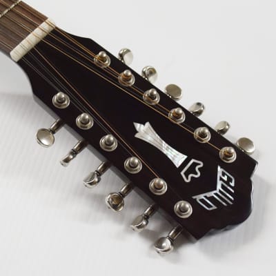 Guild F-1512 Jumbo 12-string Acoustic Guitar (DEMO) - Natural image 8