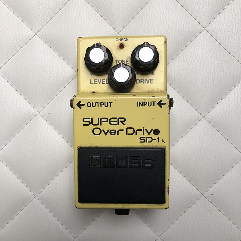 Boss SD-1 Super Overdrive 1981 - 1988 Made In Japan | Reverb