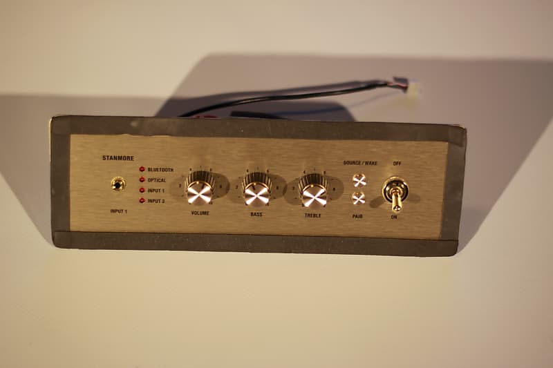 Marshall Stanmore Front Panel with PCB (cpi) image 1