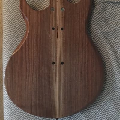 Electrical Guitar Company / Mather Guitars "Ripper" bass 2019 Spalted Maple Natural image 5