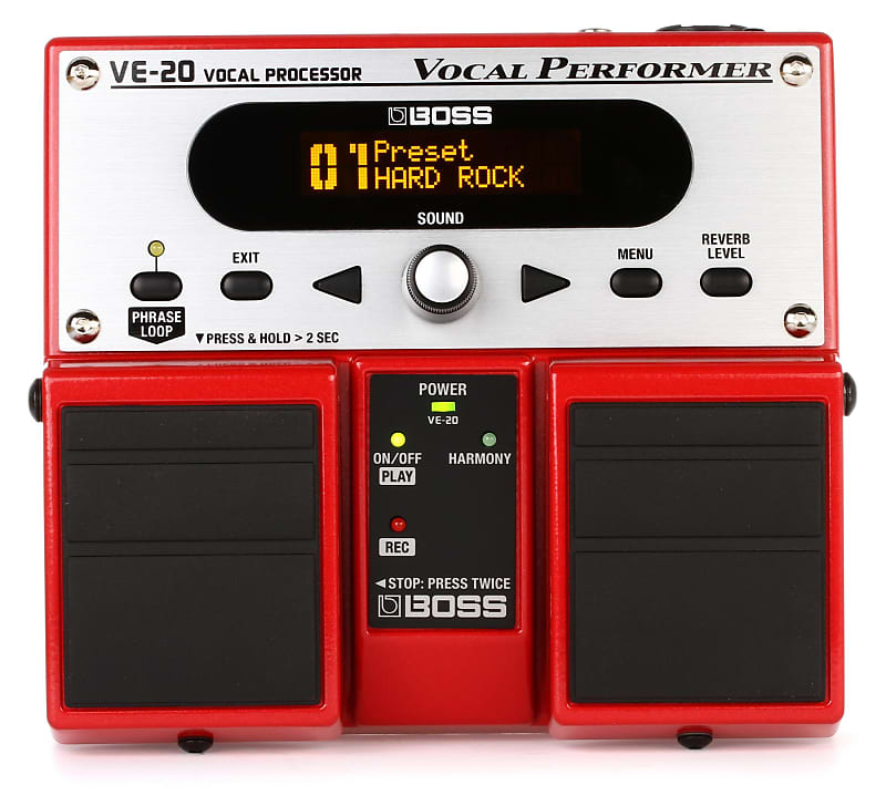 Boss VE20 Vocal Effects Processor (5pack) Bundle Reverb