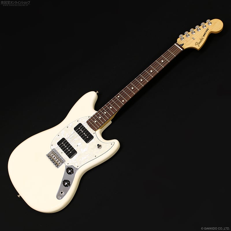 Fender 2016 Offset Mustang P90 Olympic White Reverb UK