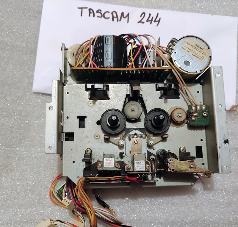 TASCAM 244 Portastudio Transport Assembly w/Erase Head TASCAM 244 Portastudio Transport Assembly w/Erase Head
