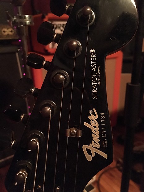 Fender Japan Stratocaster ( Neck Only ) 80s Black Headstock Fender Japan Stratocaster ( Neck Only ) 80s Black Headstock