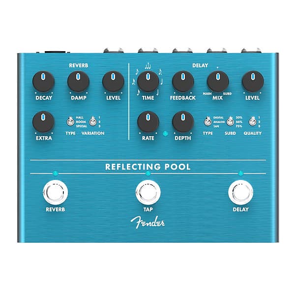 Fender Reflecting Pool Delay and Reverb Pedal image 1