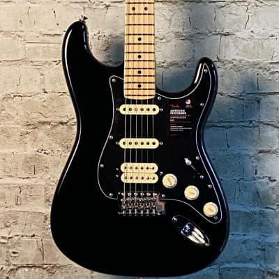 Fender American Performer Stratocaster HSS - Black w/Maple Fingerboard image 1