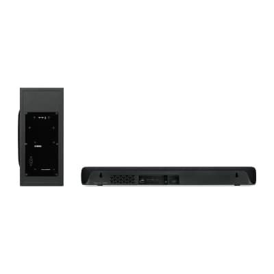 Yamaha SR-C30A 2.1-Channel Compact Sound Bar with Wireless Subwoofer, Black image 3