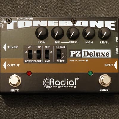 Reverb.com listing, price, conditions, and images for radial-tonebone-pz-deluxe