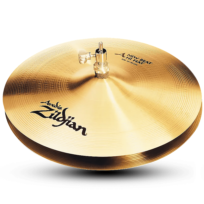 Zildjian 13" A Series New Beat Hi-Hat Cymbals (Pair) 1982 - 2012 image 1