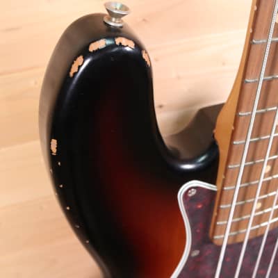 Fender Limited Edition 60th Anniversary Road Worn Jazz Bass - 3-Color Sunburst image 9