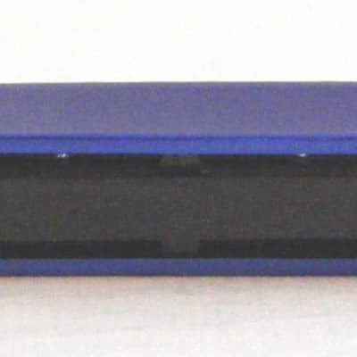 "Simply Blue" Deluxe 10 Hole Diatonic Harmonica with Case - Key Of C image 3