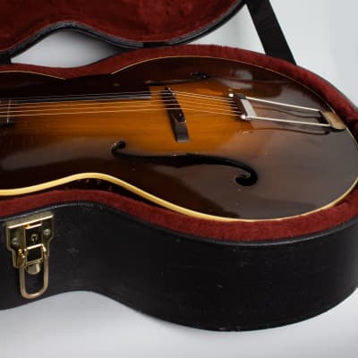 Epiphone  Zenith Arch Top Acoustic Guitar (1936), ser. #10926, black hard shell case. image 14