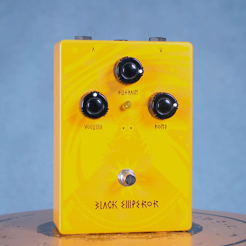 Blue Colander Black Emperor Fuzz Effects Pedal w/Box