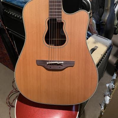 Takamine 2023 GB7C Garth Brooks Signature Electric/Acoustic Cutaway  As~New, 2023, Natural Finish, Solid Cedar Top, Rosewood Back, Takamine HSC! image 1