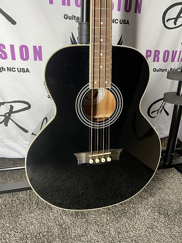 Dean EAB Acoustic-Electric Bass Black | Reverb