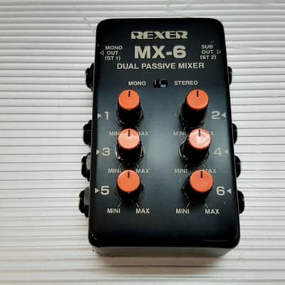 REXER MX-6 Portable 6 Channel Mini Mixer [Free Shipping] | Reverb