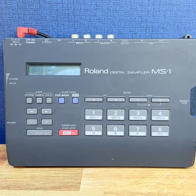 Roland MS-1 Digital Sampler - Black w/ Power Supply