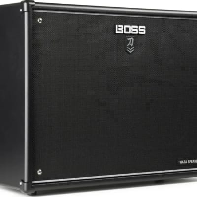 Boss Katana Waza 2x12" Electric Guitar Cabinet, Black image 1