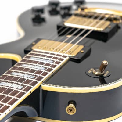 1980 Greco Les Paul Custom Electric Guitar - Black | Reverb