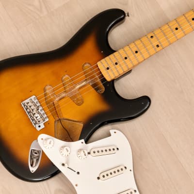 1994 Fender Stratocaster ‘54 Vintage Reissue ST54-53 Sunburst w/ V Neck, Japan MIJ image 17