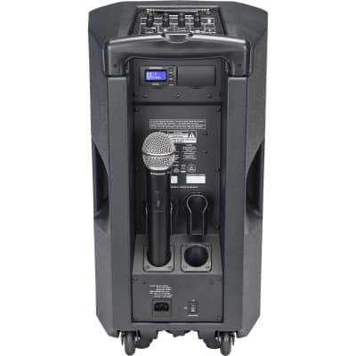Samson Expedition XP310w 10" 300W Rechargeable Portable PA with Bluetooth and Concert 88a Wireless Handheld Mic, Frequency Band D: 542 to 566MHz image 6