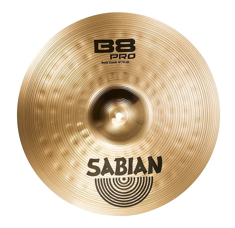Sabian 16" B8 Pro Rock Crash Cymbal image 1