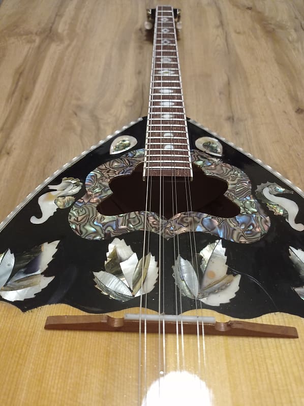 Greek Bouzouki with HARDCASE pickup and 300 backing track Reverb