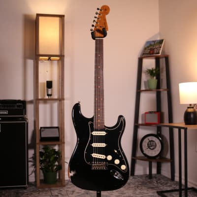Fender Custom Shop LTD Relic Stratocaster Dual-Mag - Rosewood Fingerboard, Aged Black image 2