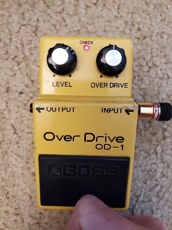 1978 Vintage Boss OD-1 Overdrive 4303 chip 16 pin | Reverb