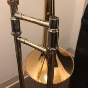 Used Bach 42K Tenor Trombone Gold Brass Bell image 4