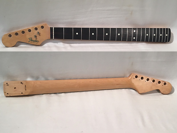1988 Left Handed Fender Japan 62 Rosewood Stratocaster Neck