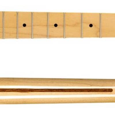 New Fender® Lic. Mighty Mite® Stratocaster®Strat® style Maple 9.5" radius finished-vintage tint neck image 3