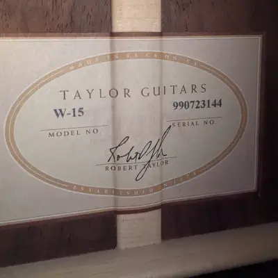 Taylor W15/915 Jumbo Acoustic Guitar imagen 23