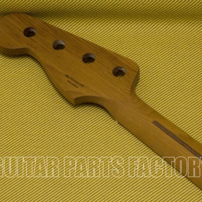099-9612-920 Fender Roasted Maple Vintera '50's Precision Bass Neck 20 Vintage Frets 7.25 image 6