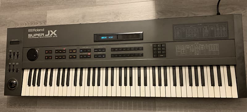 Roland ローランド シンセサイザー SUPER JX JX-10 Roland Super JX-10 Original Factory Patches Demo - With Ibanez SDR